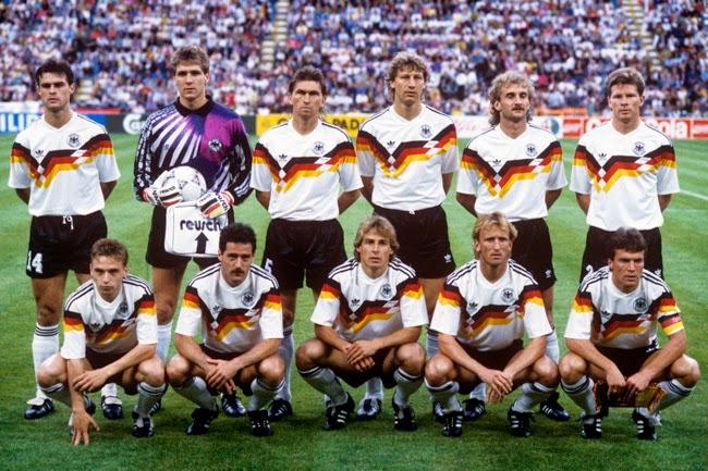 1990 World Cup Final German team football